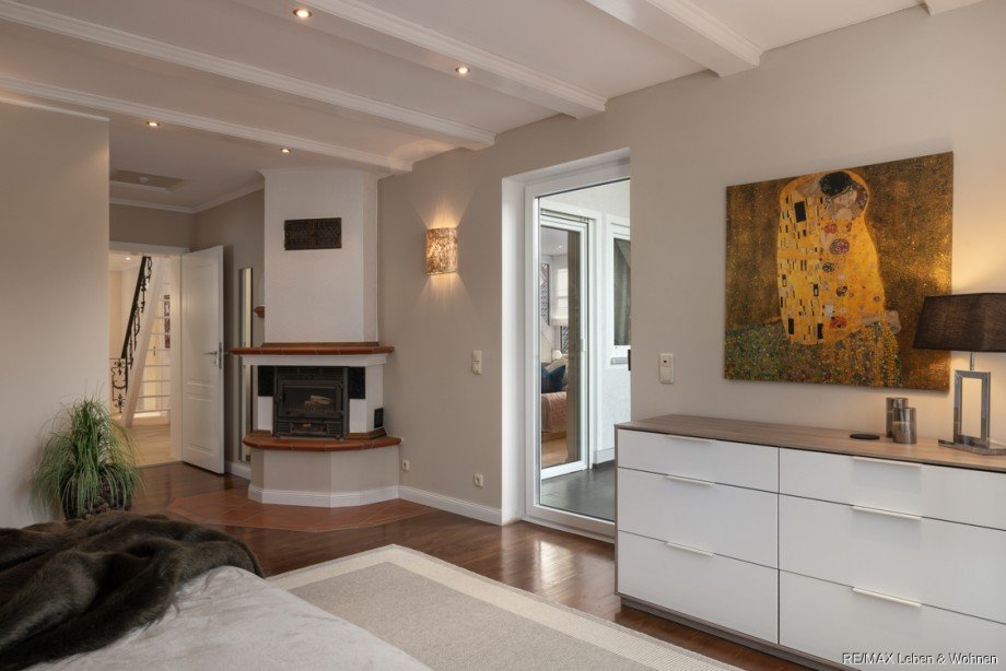 Masterschlafzimmer Doppelhaush�lfte Oberschlei�heim