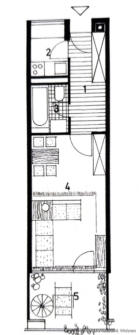 grundriss Milbertshofen Etagenwohnung M�nchen