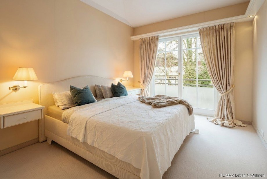 Master-Schlafzimmer Etagenwohnung M�nchen