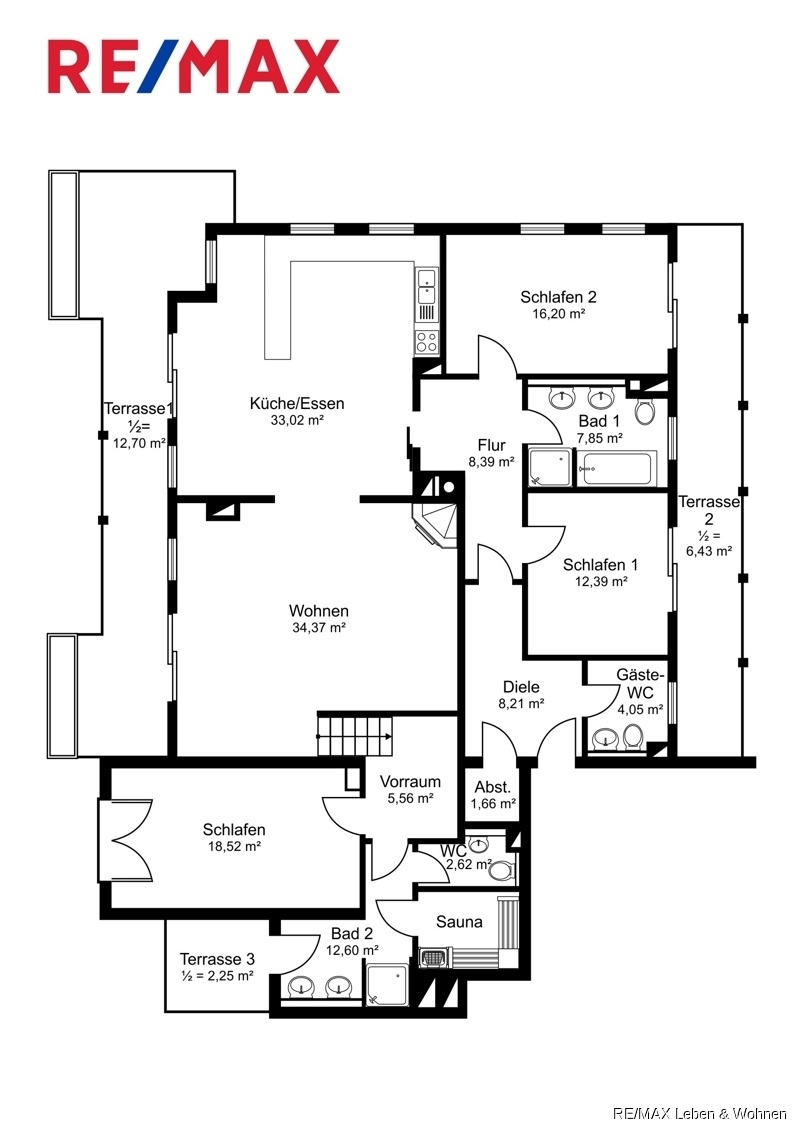 Grundriss Etagenwohnung M�nchen
