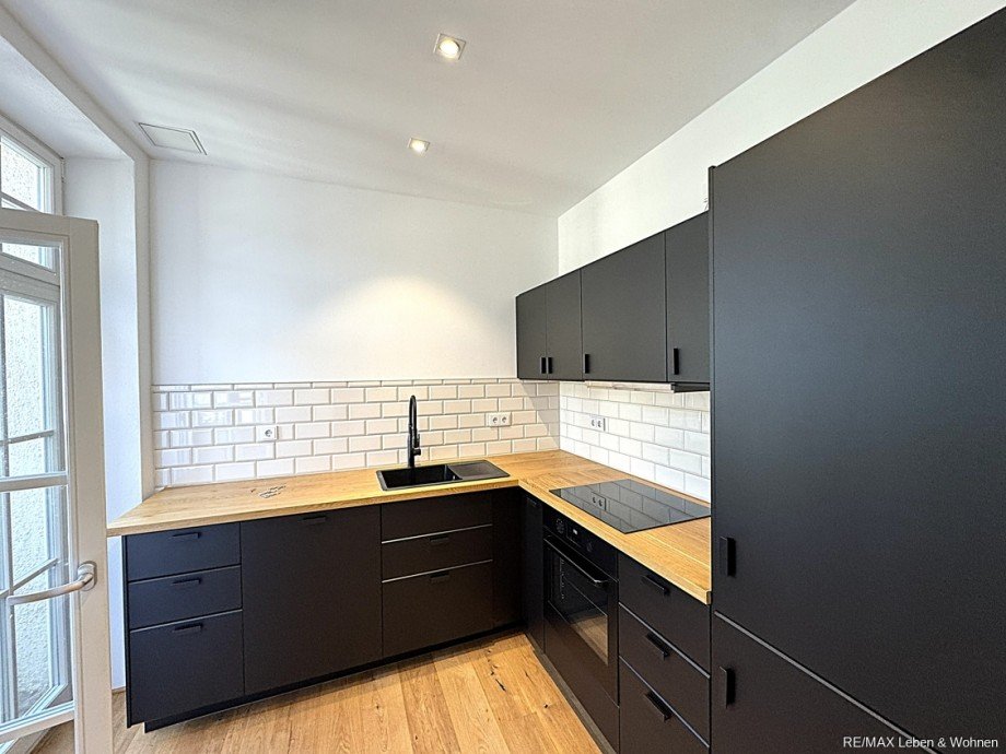 K�che mit Balkon Etagenwohnung M�nchen