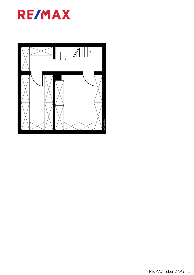 Grundriss Keller Doppelhaush�lfte Oberschlei�heim